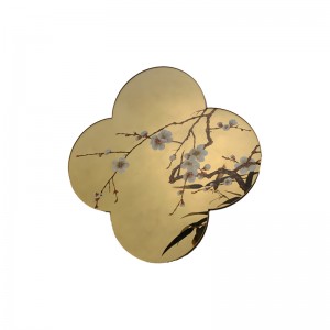 Zotye Ruostumattomasta teräksestä valmistettu kullattu kiinalainen-tyylikuvioiset ruostumattomasta teräksestä valmistetut koristeet